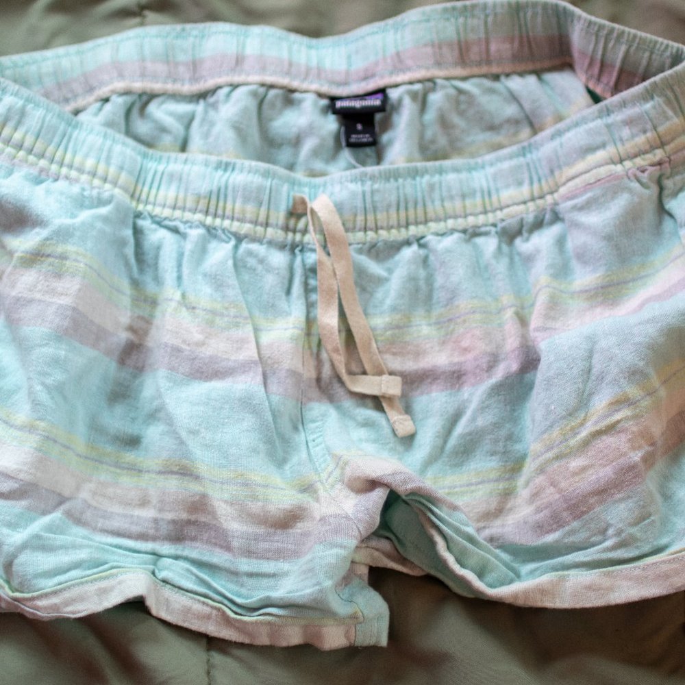 Patagonia beachy hemp shorts